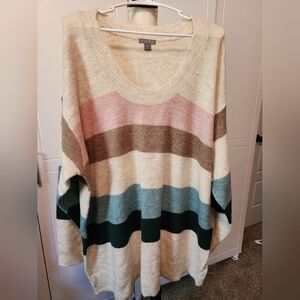 NWT Falls Creek‎ size 3x Tunic striped sweater